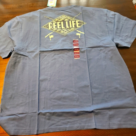 Other - Reel Life Vintage Ocean Washed Short Sleeve Tee